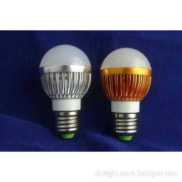 Aluminum+PC Housing 3W LED Bulbs High Lumen Epistar CE Rohs Approved